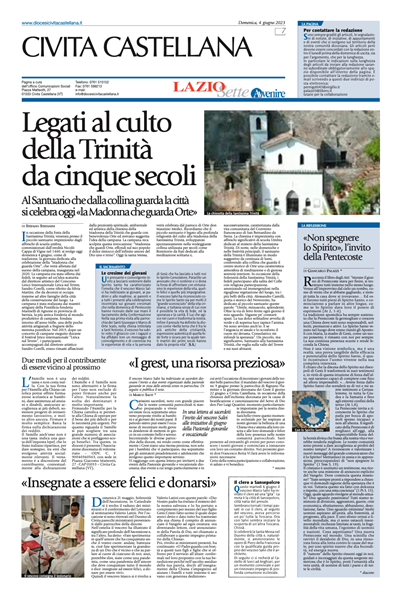 Avvenire - pagina diocesana del 04/06/2023